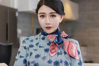星颜社 - 空姐图集分享:唐思琪,今天的登机牌,别丢啊!