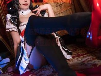 揭开贞子蜜桃的画碎,她的酒吞童子女仆写真,果然是存在备忘录里的奇观!
